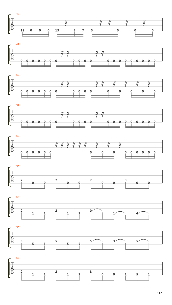 Classic Struggle吉他谱