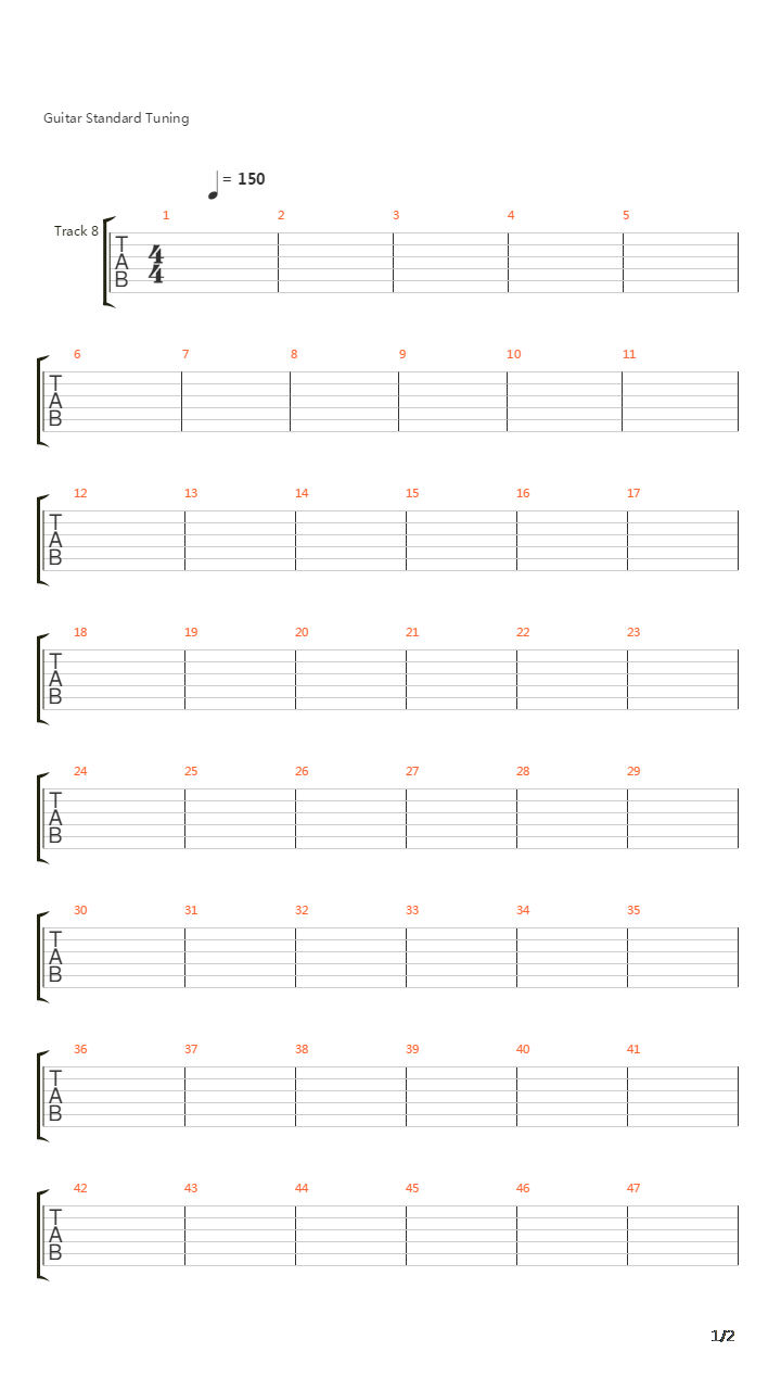 The Impaler吉他谱