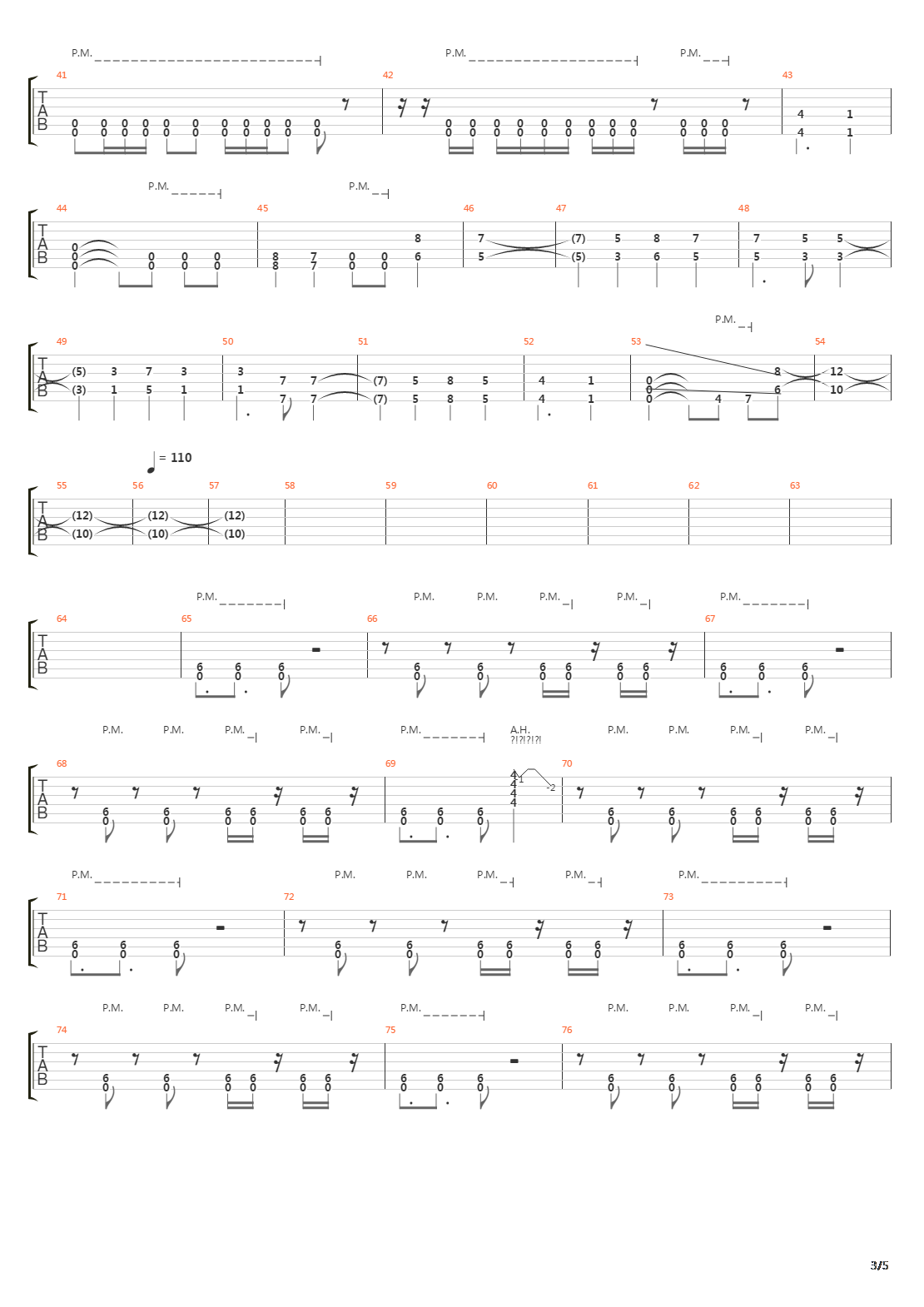 The Impaler吉他谱