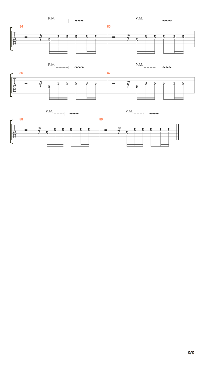 Headed For A Heartbreak吉他谱