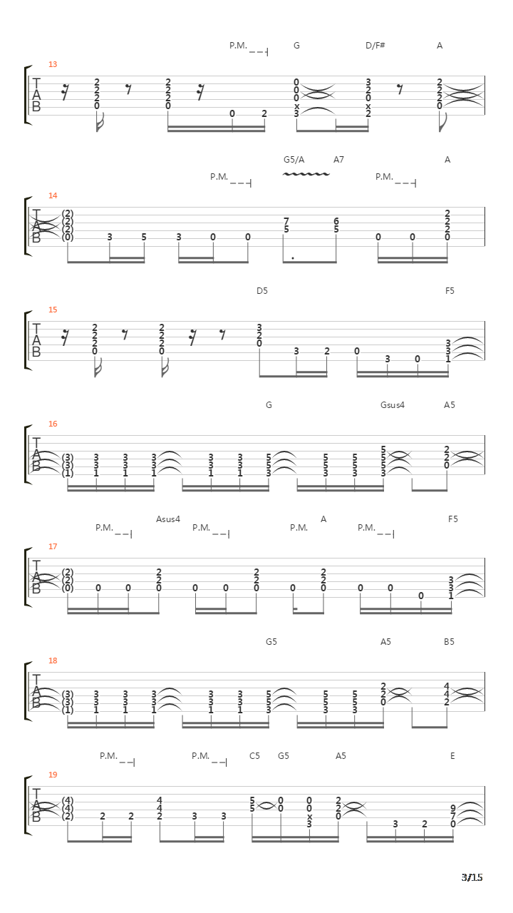 Seventeen吉他谱