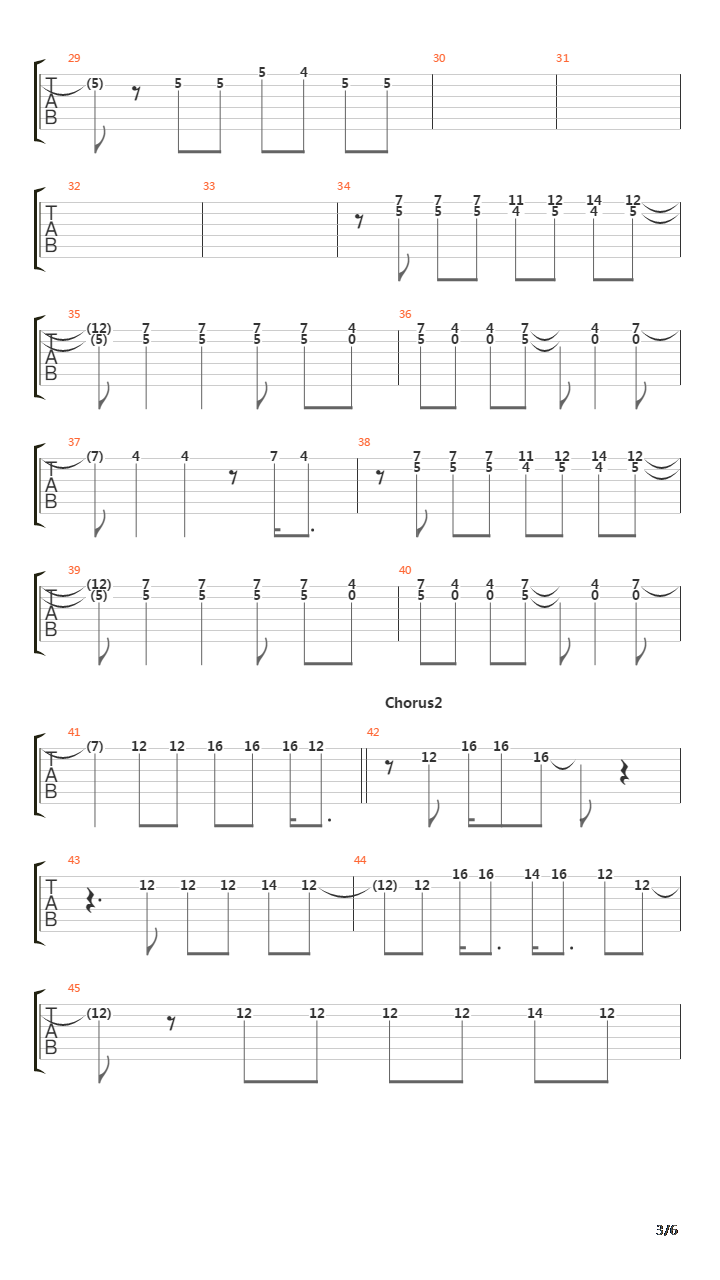Denkmal吉他谱