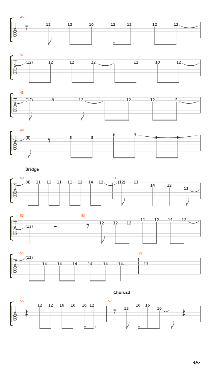 Denkmal吉他谱