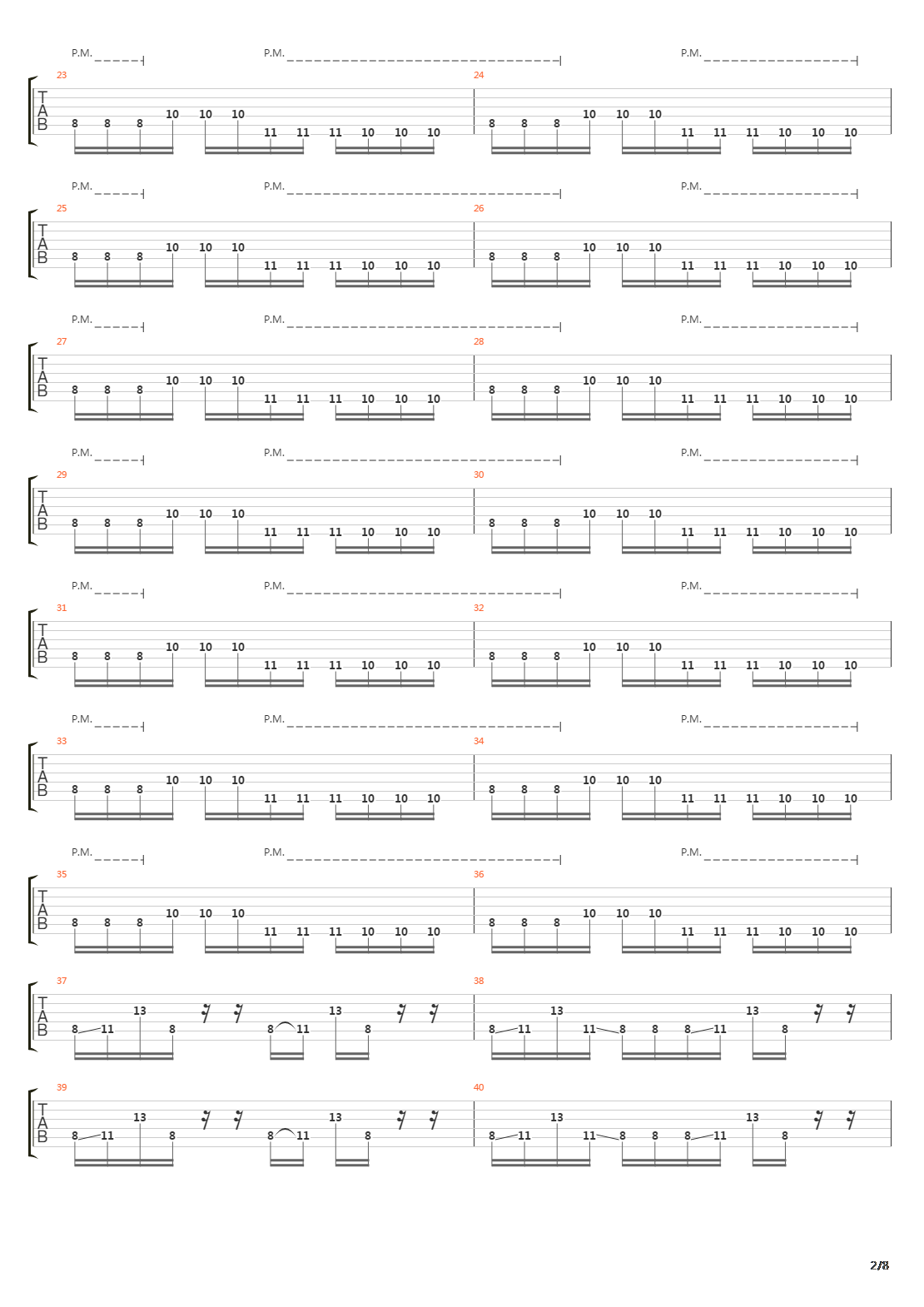 Ataxia吉他谱