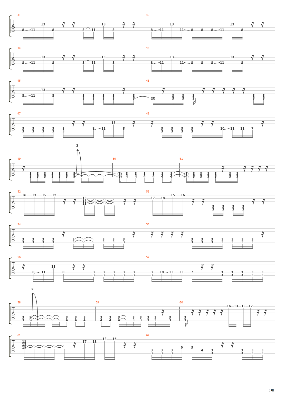 Ataxia吉他谱