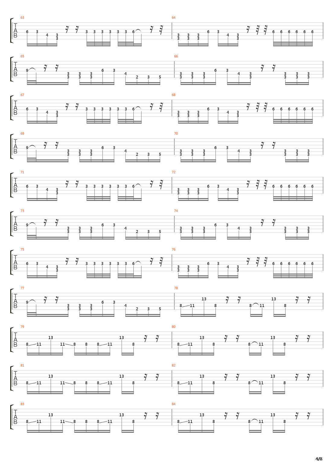 Ataxia吉他谱