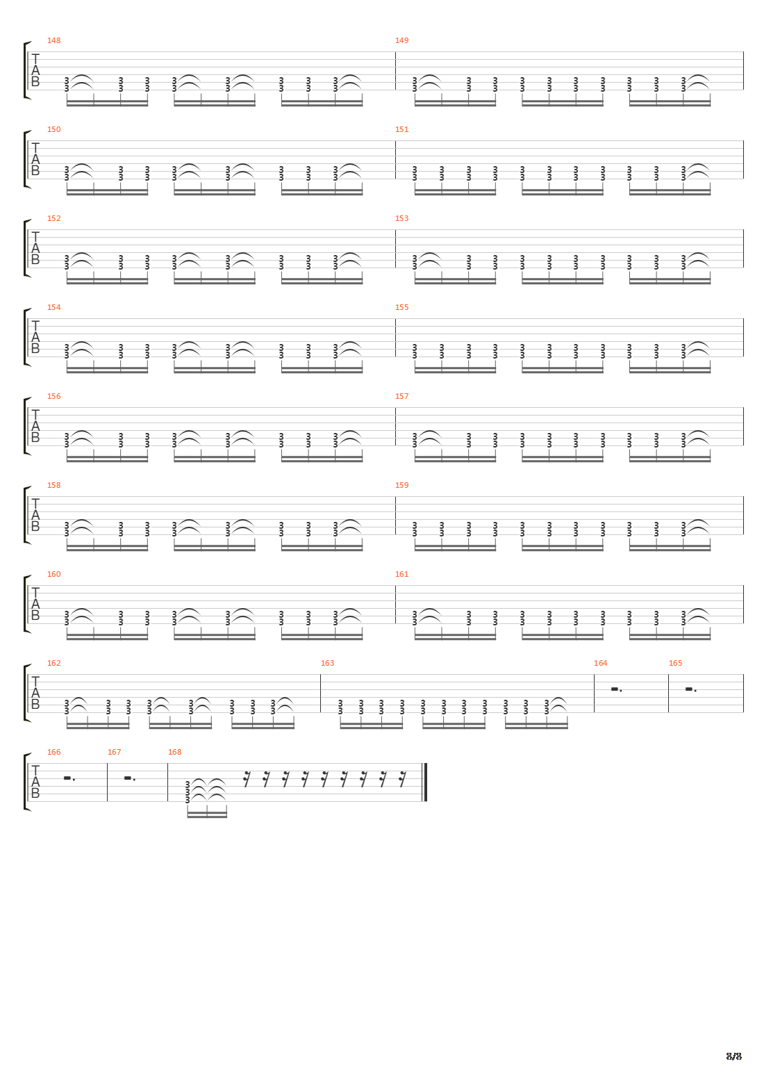 Ataxia吉他谱