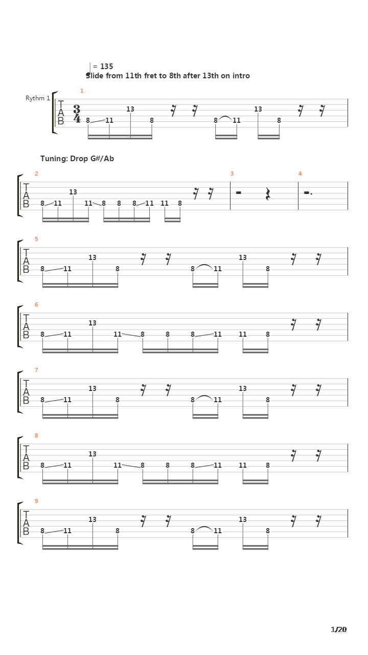 Ataxia吉他谱