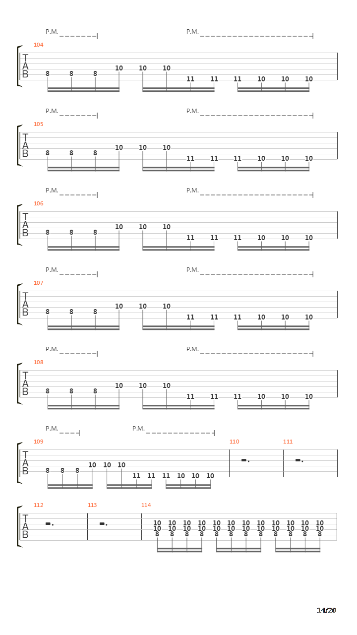 Ataxia吉他谱