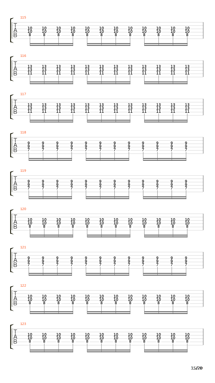 Ataxia吉他谱