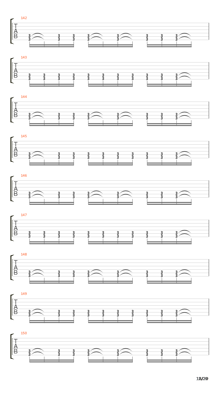 Ataxia吉他谱