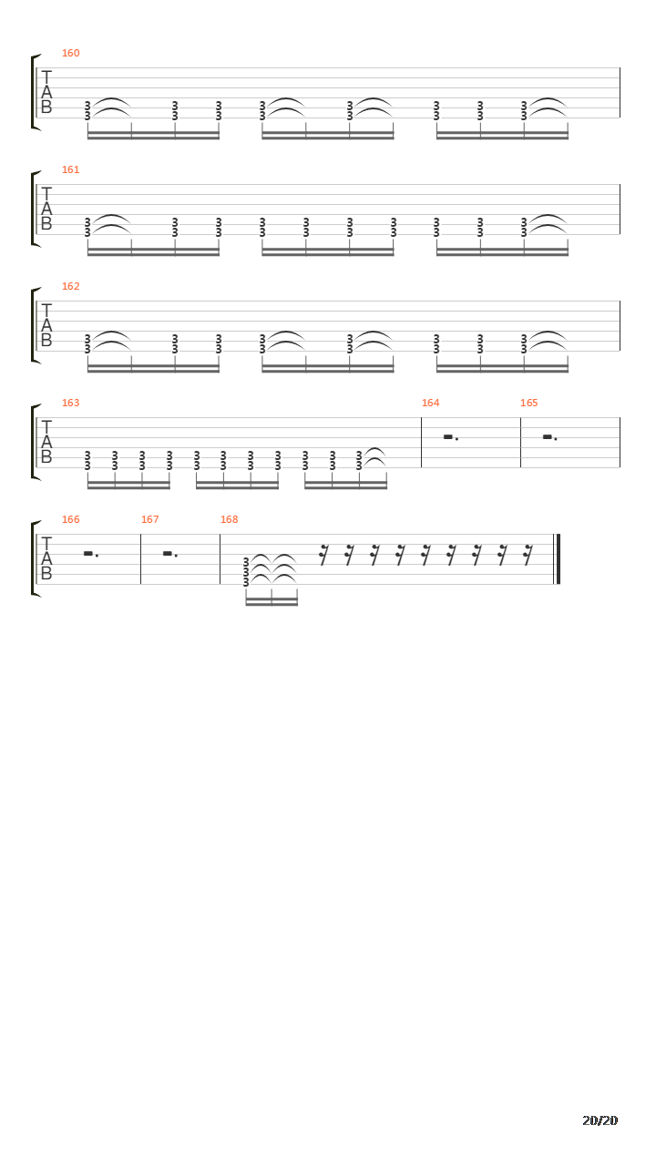 Ataxia吉他谱