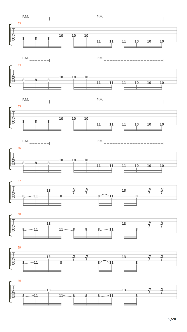 Ataxia吉他谱