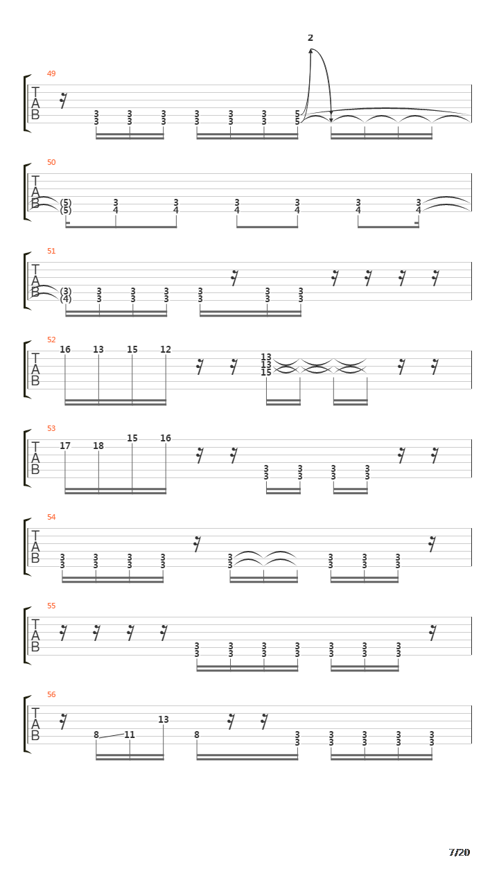 Ataxia吉他谱