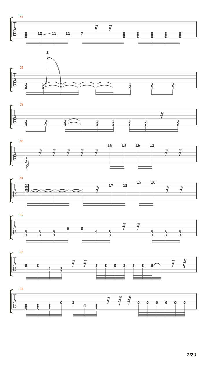 Ataxia吉他谱