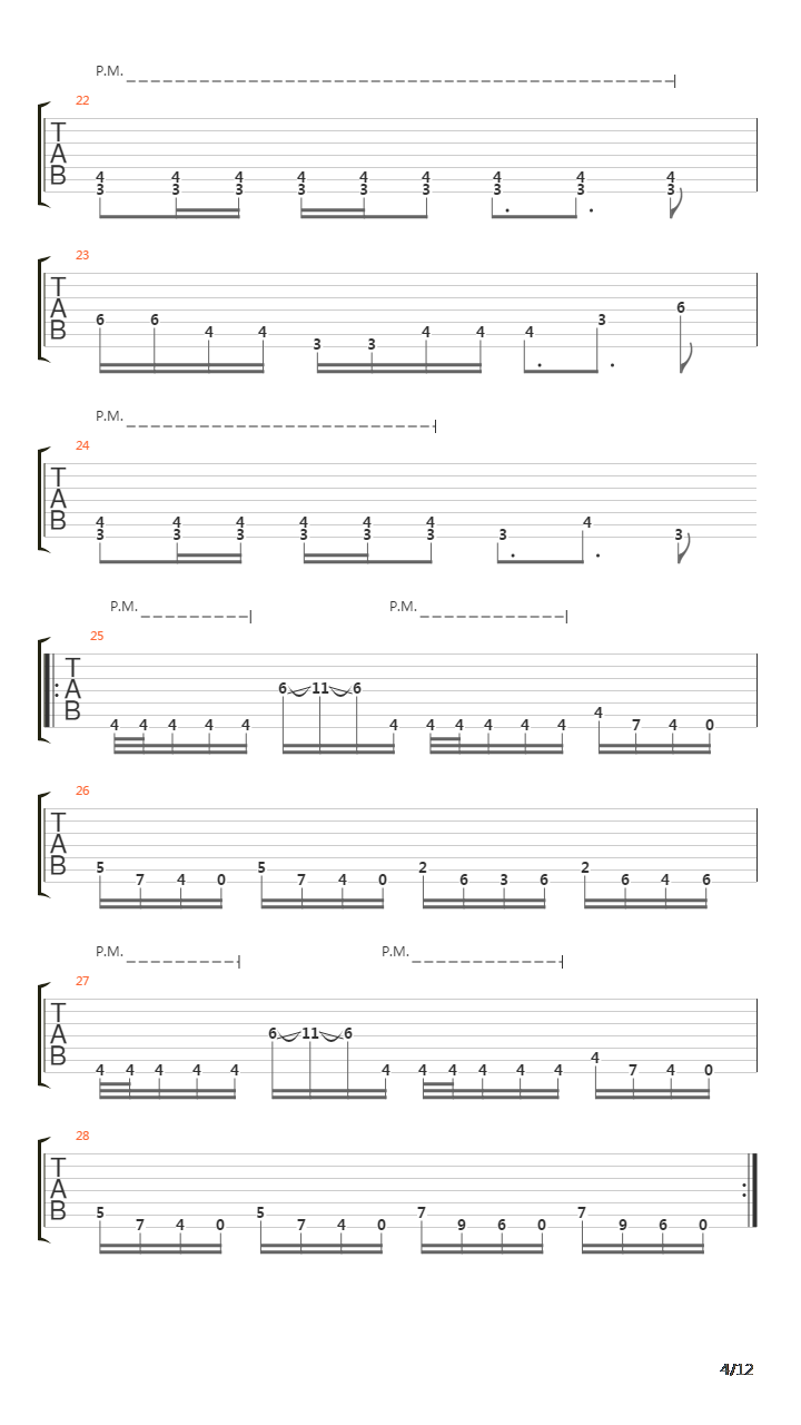 Versus吉他谱