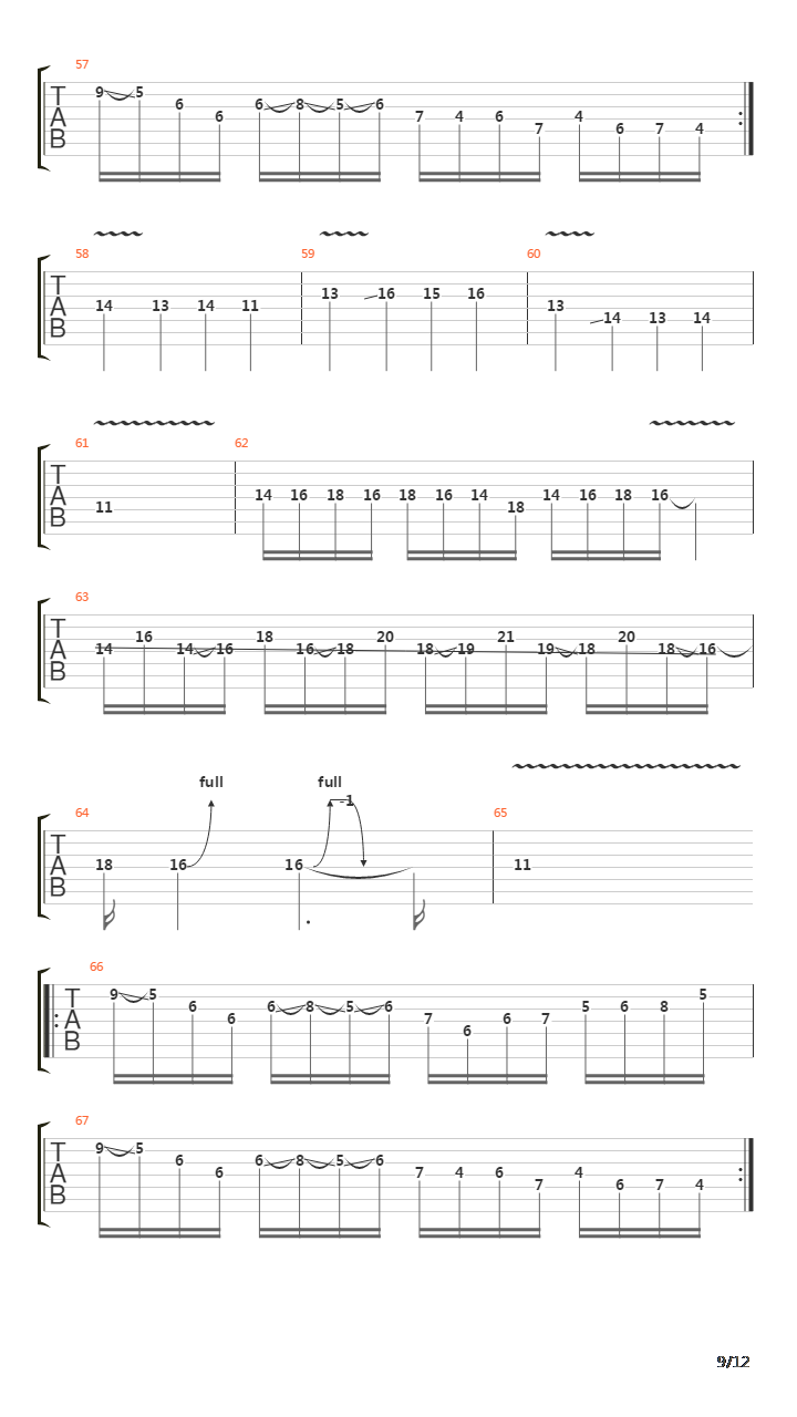 Versus吉他谱