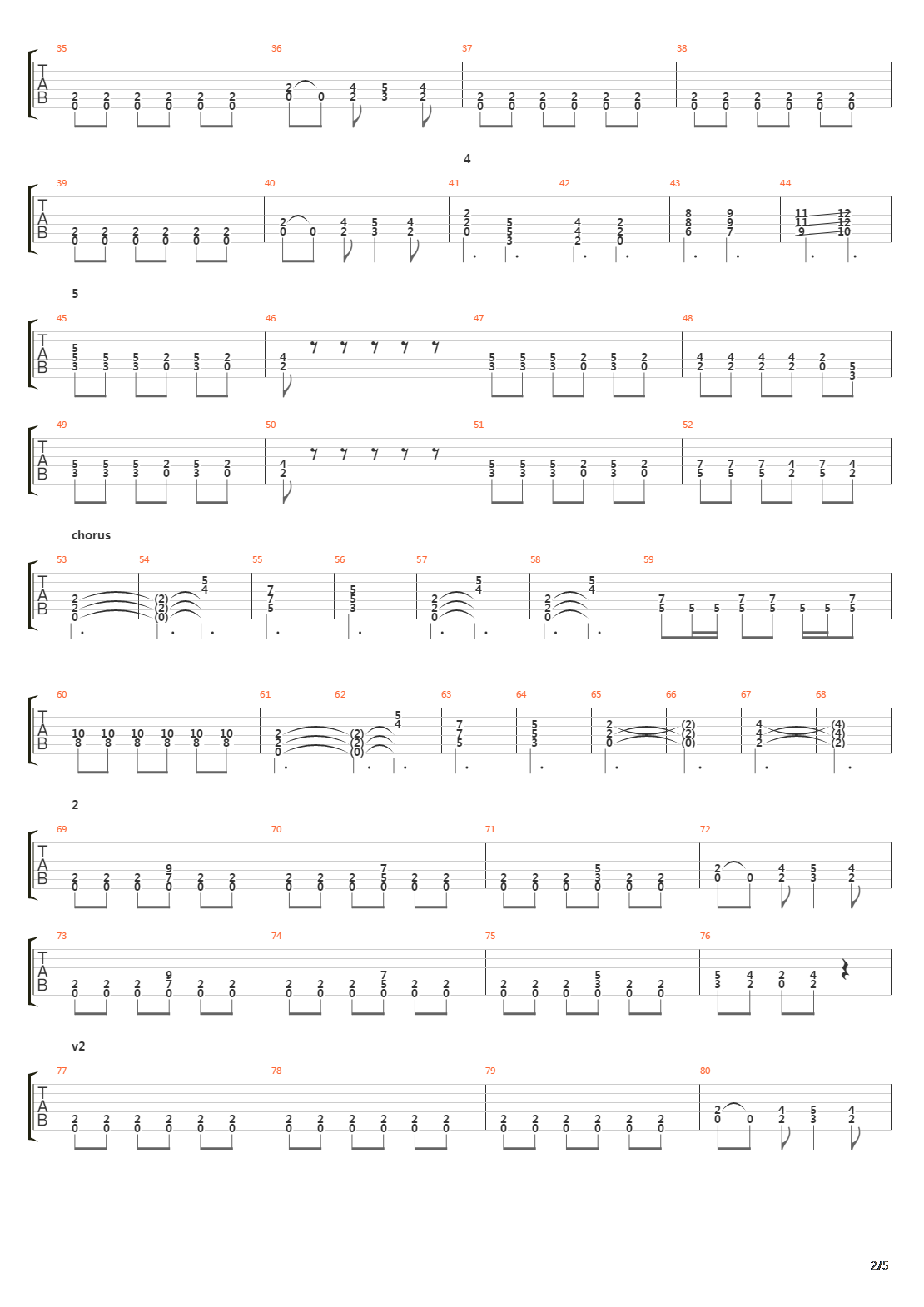 Hall Of Odin吉他谱