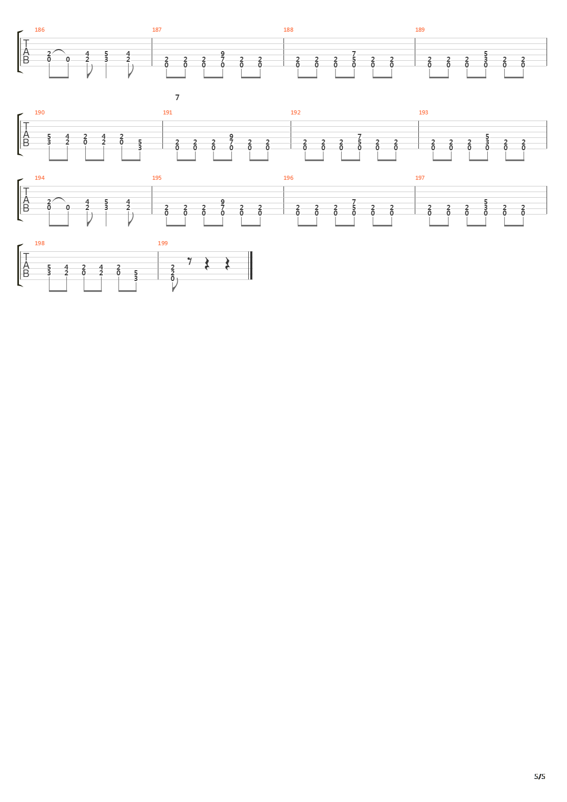 Hall Of Odin吉他谱