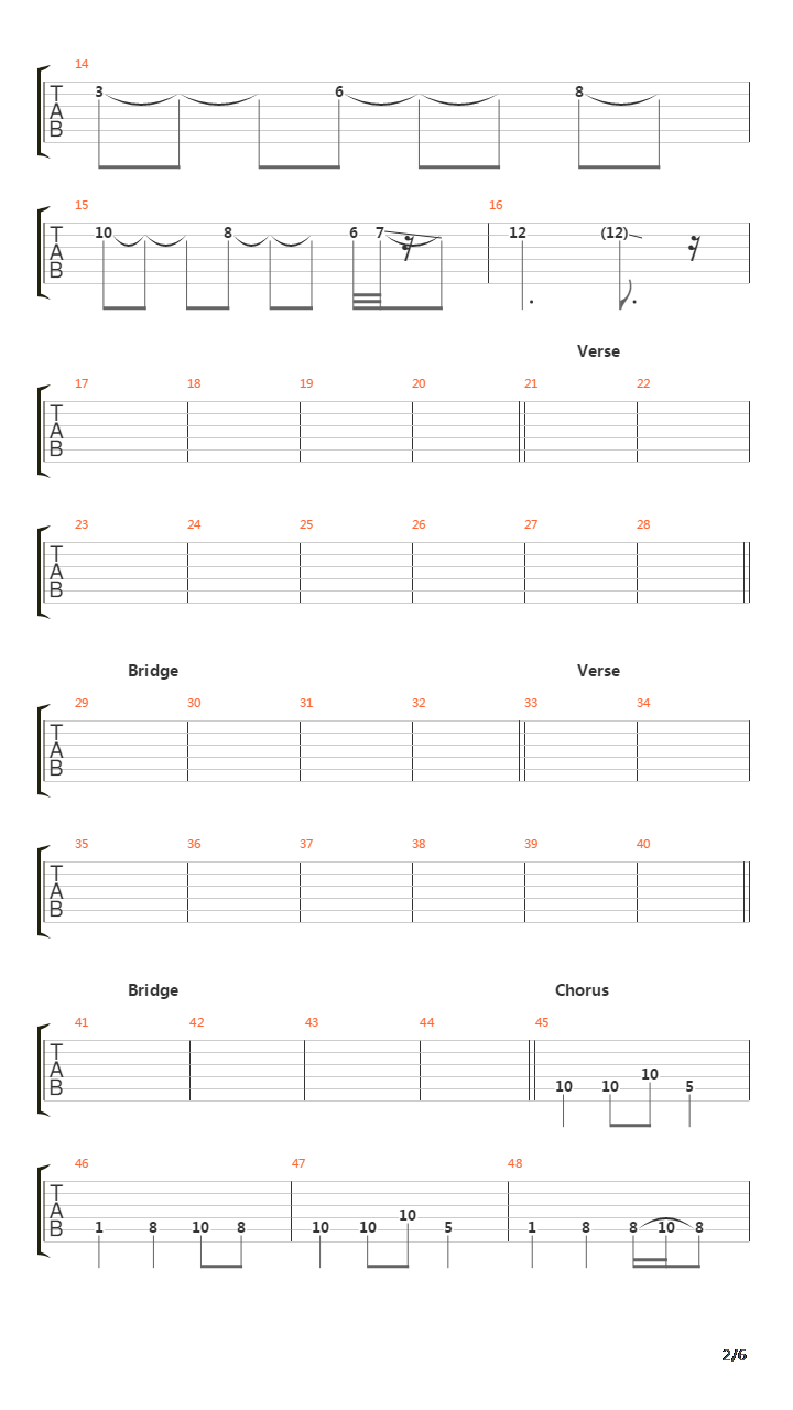 Mein Tod吉他谱