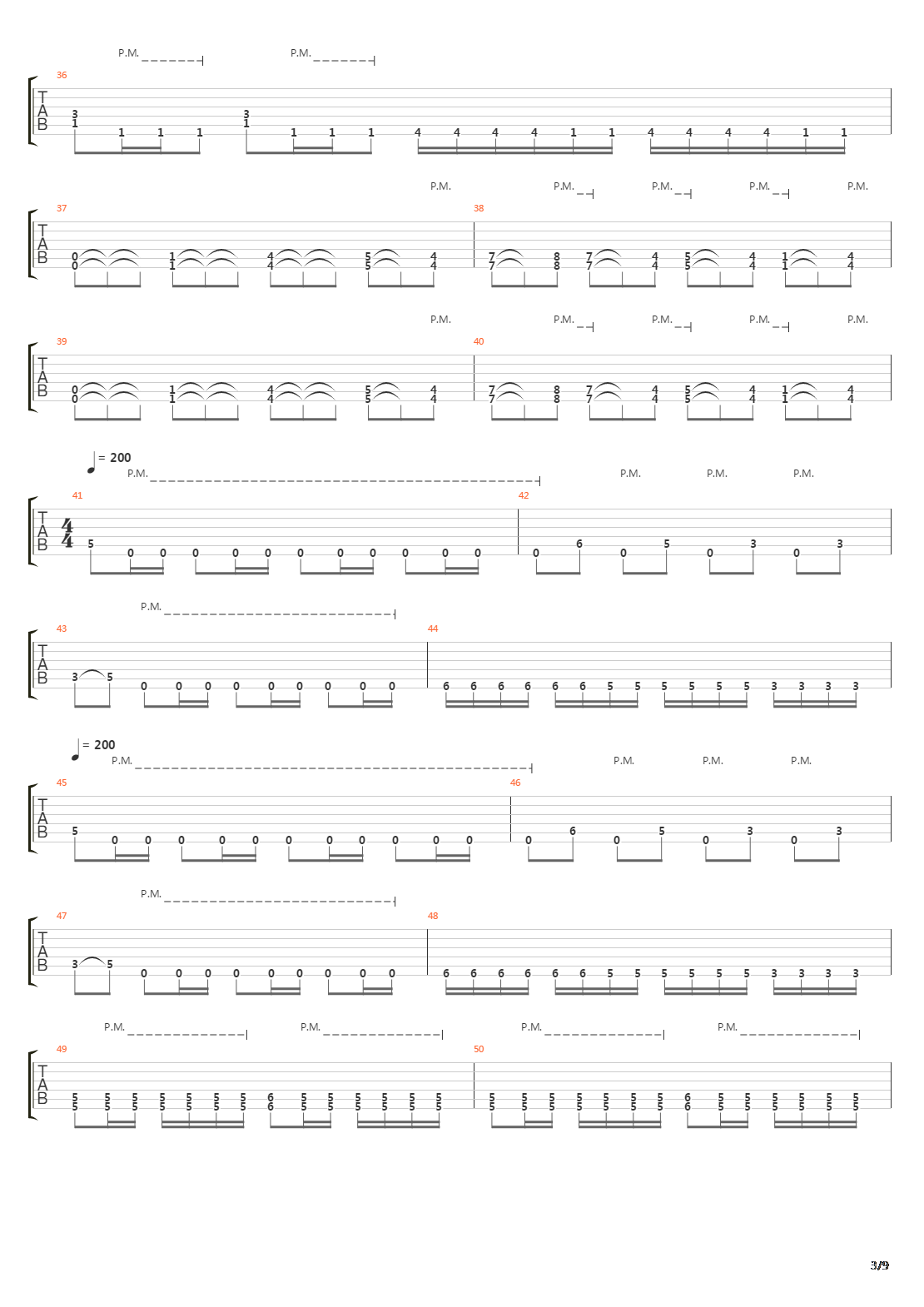 The Seven Braids Of Samson吉他谱