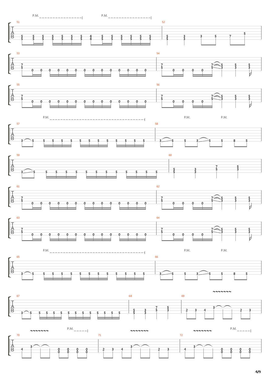 The Seven Braids Of Samson吉他谱