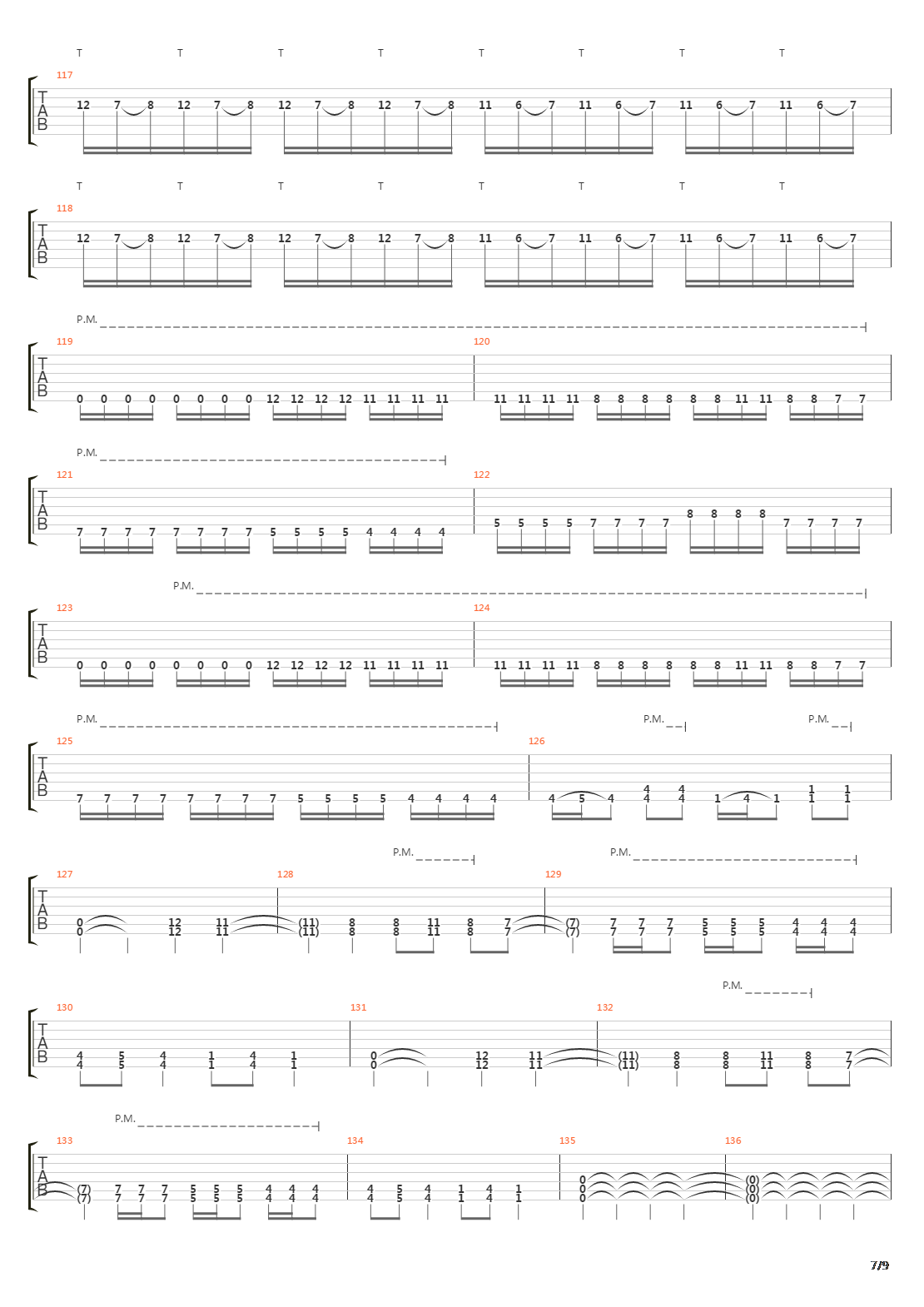 The Seven Braids Of Samson吉他谱