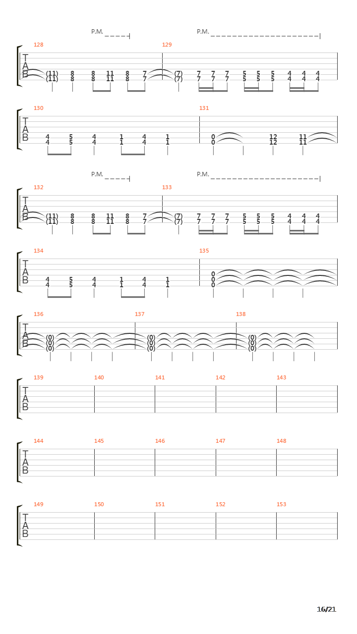 The Seven Braids Of Samson吉他谱