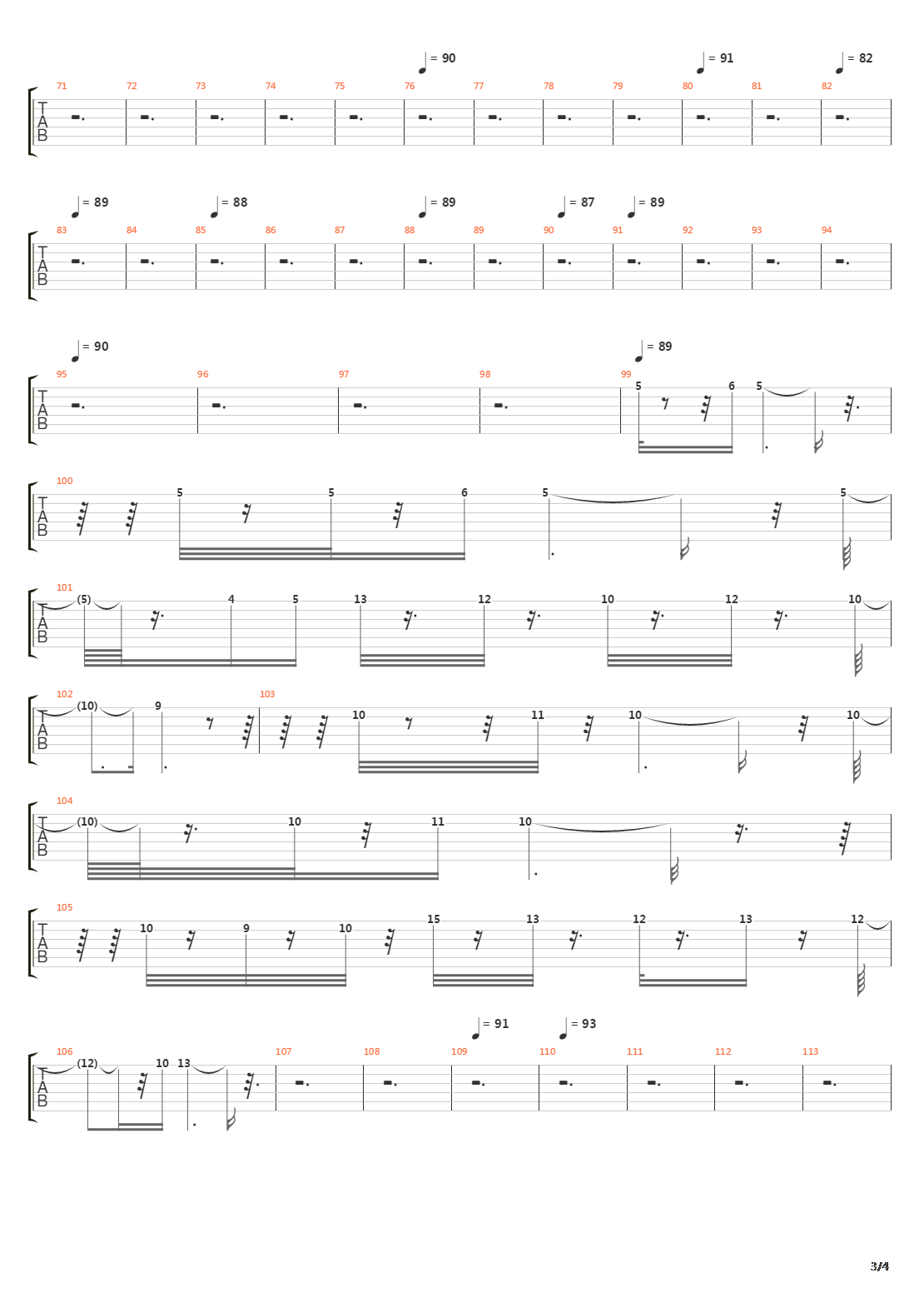 Polonez Pan Tadeusz吉他谱