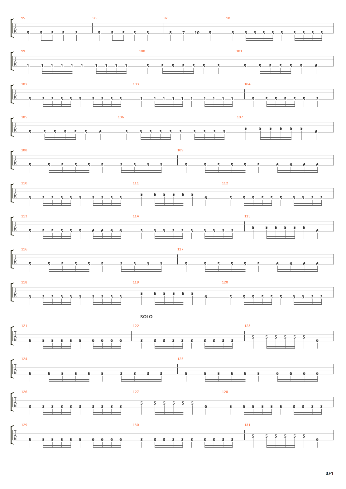 The Vault吉他谱