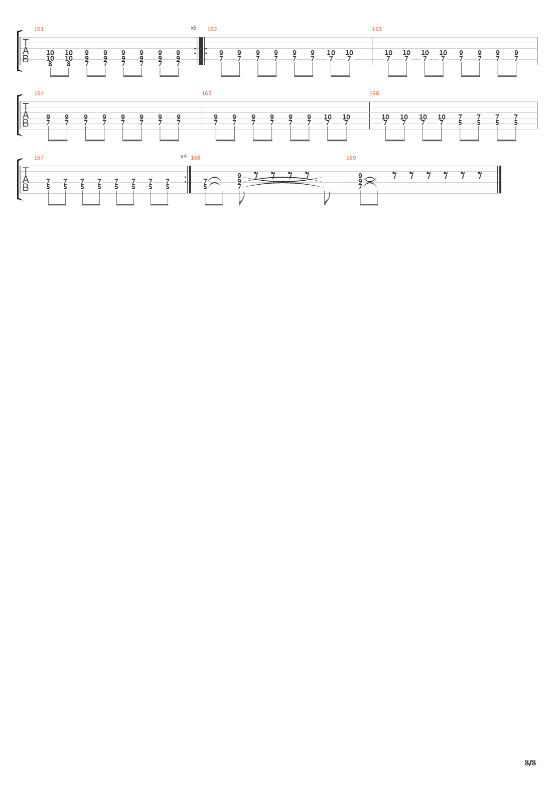 White World Order吉他谱