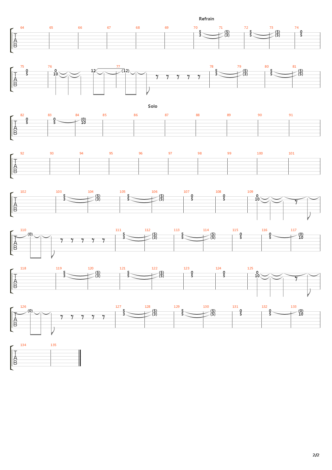 Ruhrgebiet吉他谱