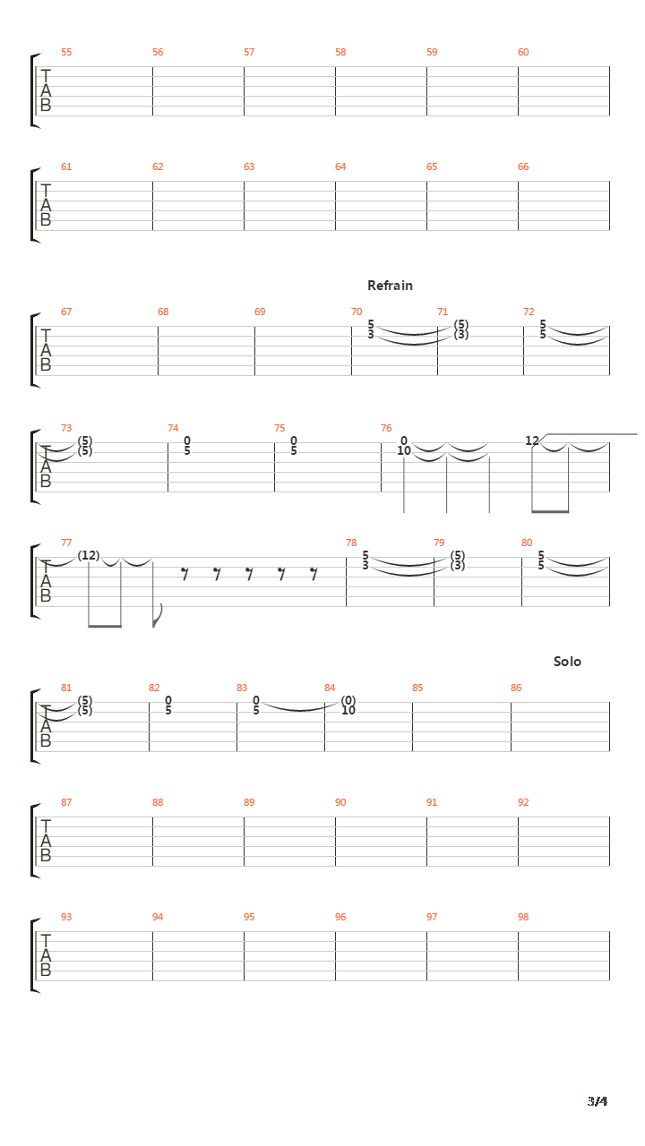 Ruhrgebiet吉他谱