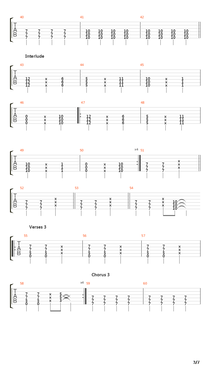 Colossal吉他谱