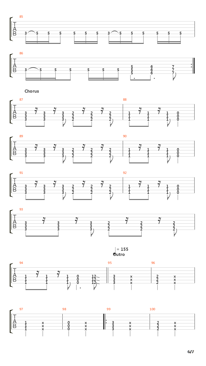 Colossal吉他谱