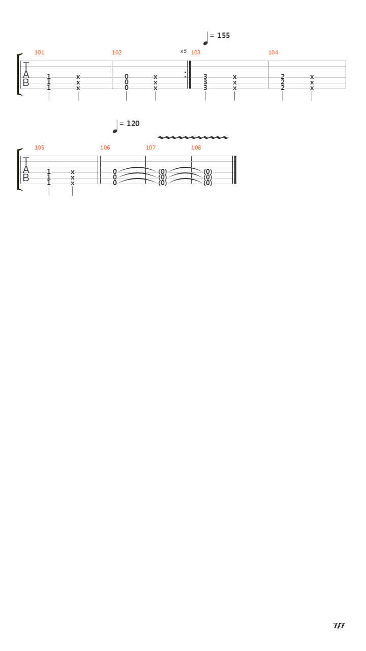 Colossal吉他谱