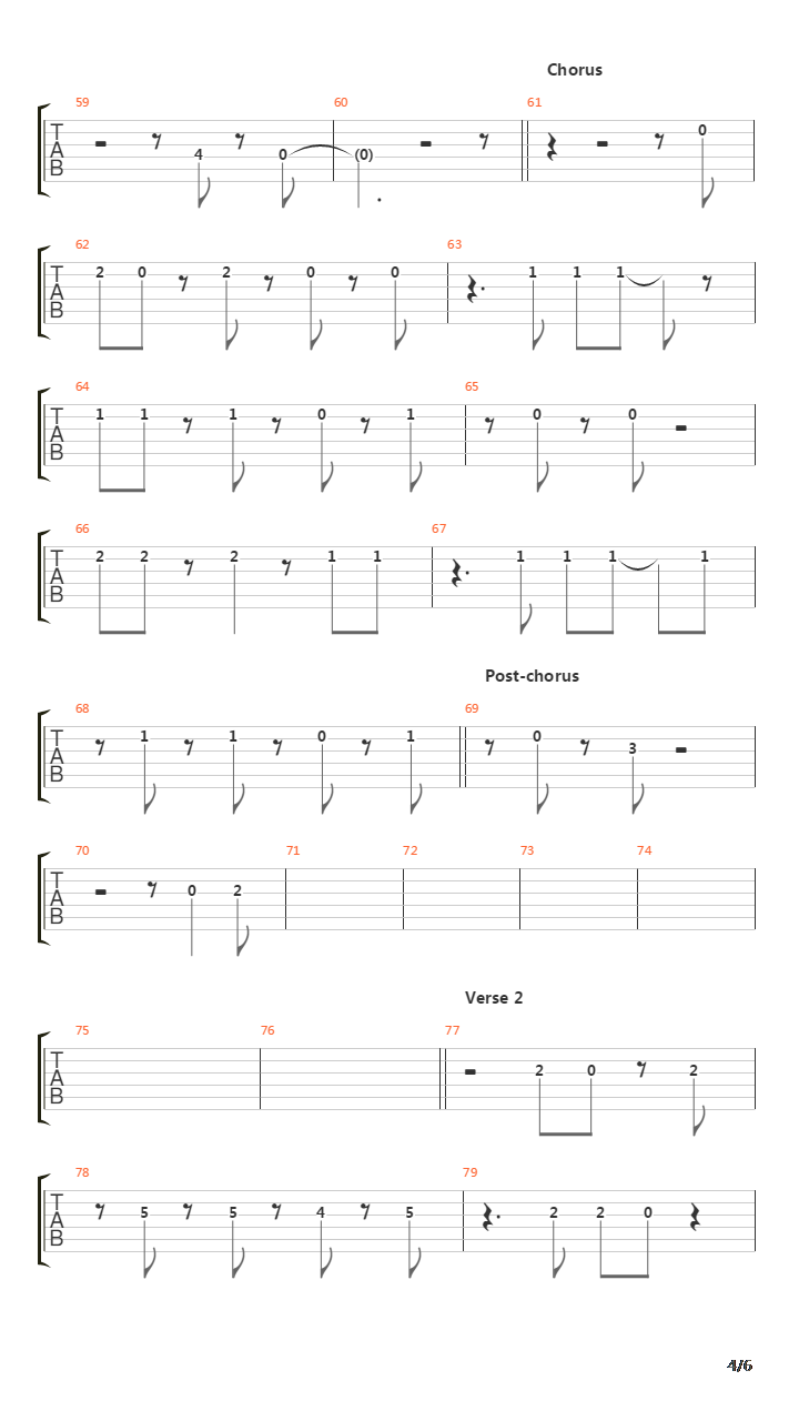 Sparrows And The Nightingales吉他谱