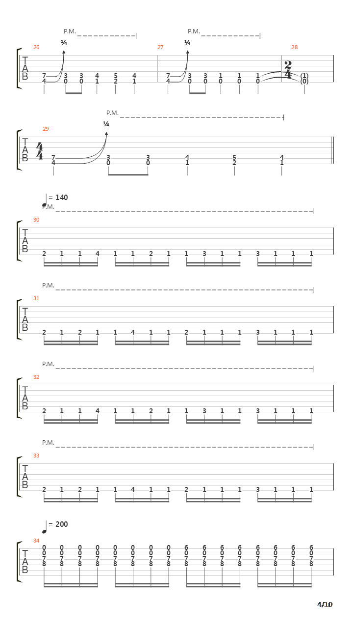 Tautochrone吉他谱