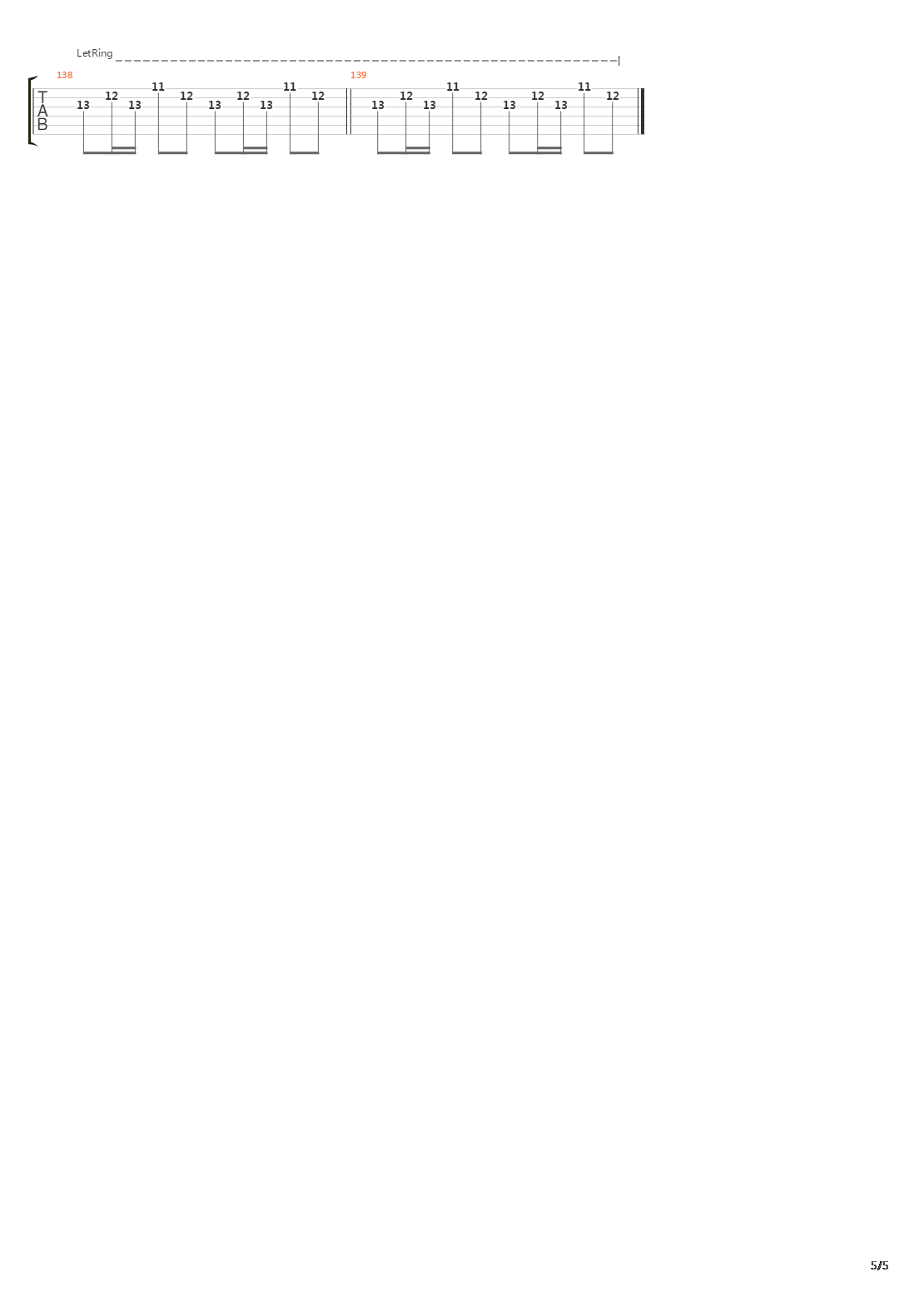 The Change吉他谱