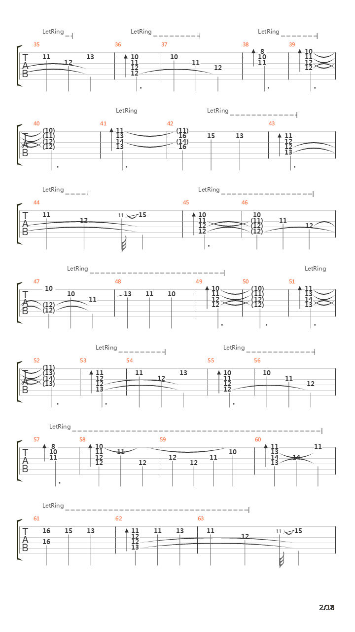 Beyond The Gate Part 2吉他谱