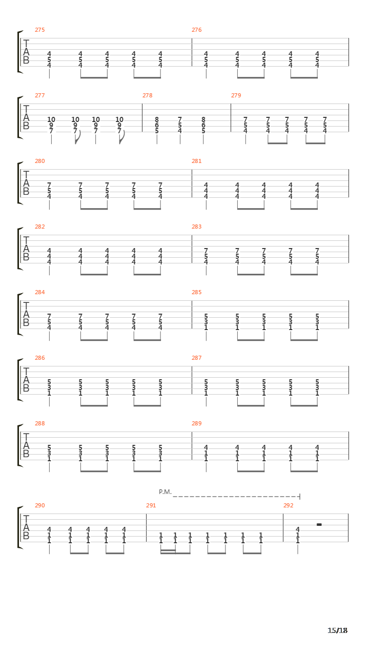 Beyond The Gate Part 2吉他谱