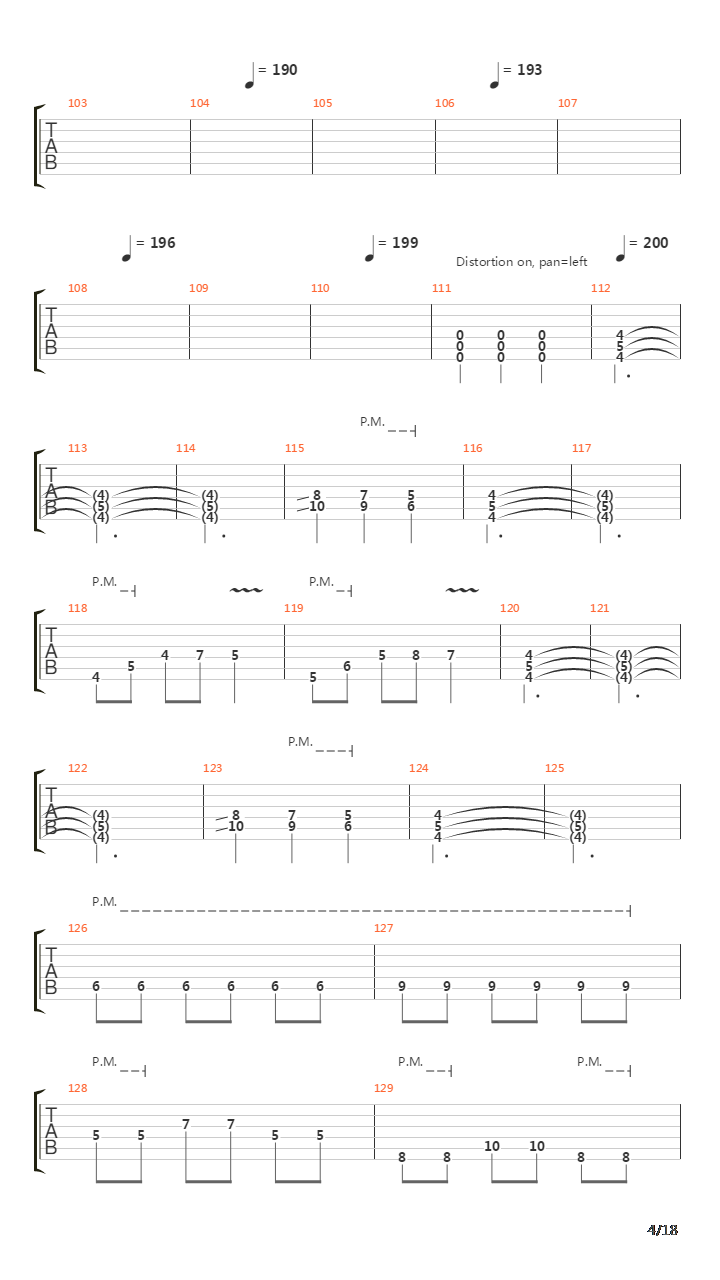 Beyond The Gate Part 2吉他谱