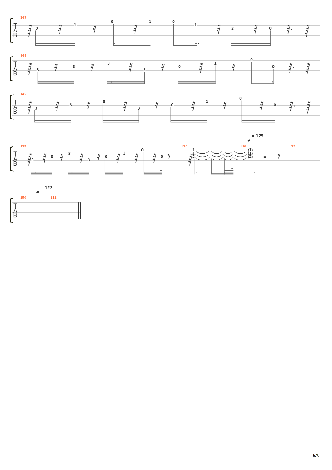 Senses Working Overtime吉他谱