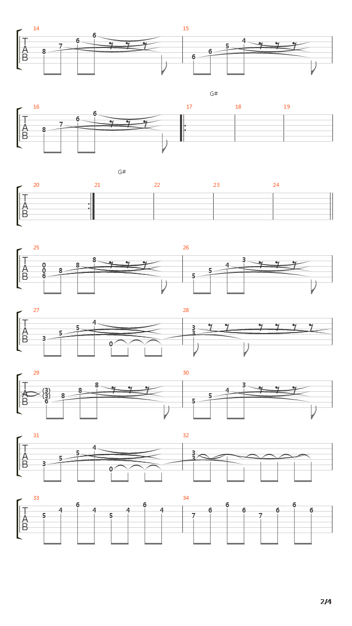 Lapit吉他谱
