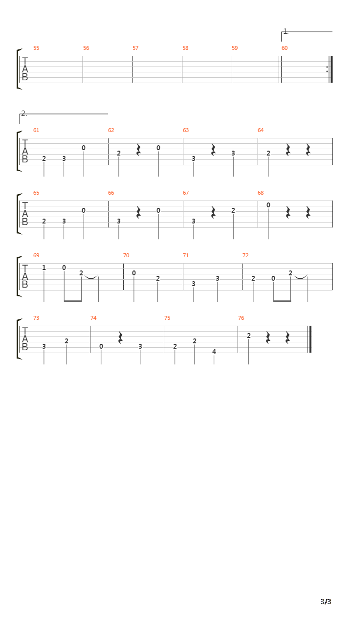 Jenvoie Valser吉他谱