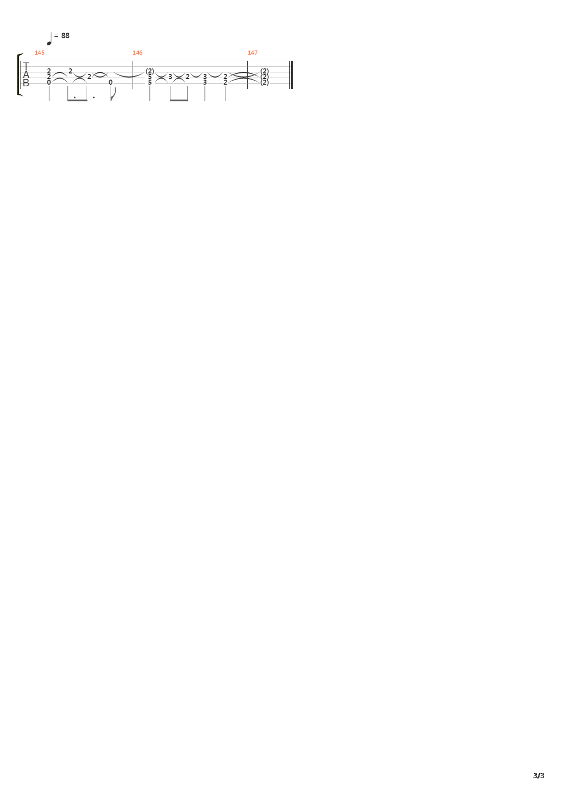 Cabal吉他谱
