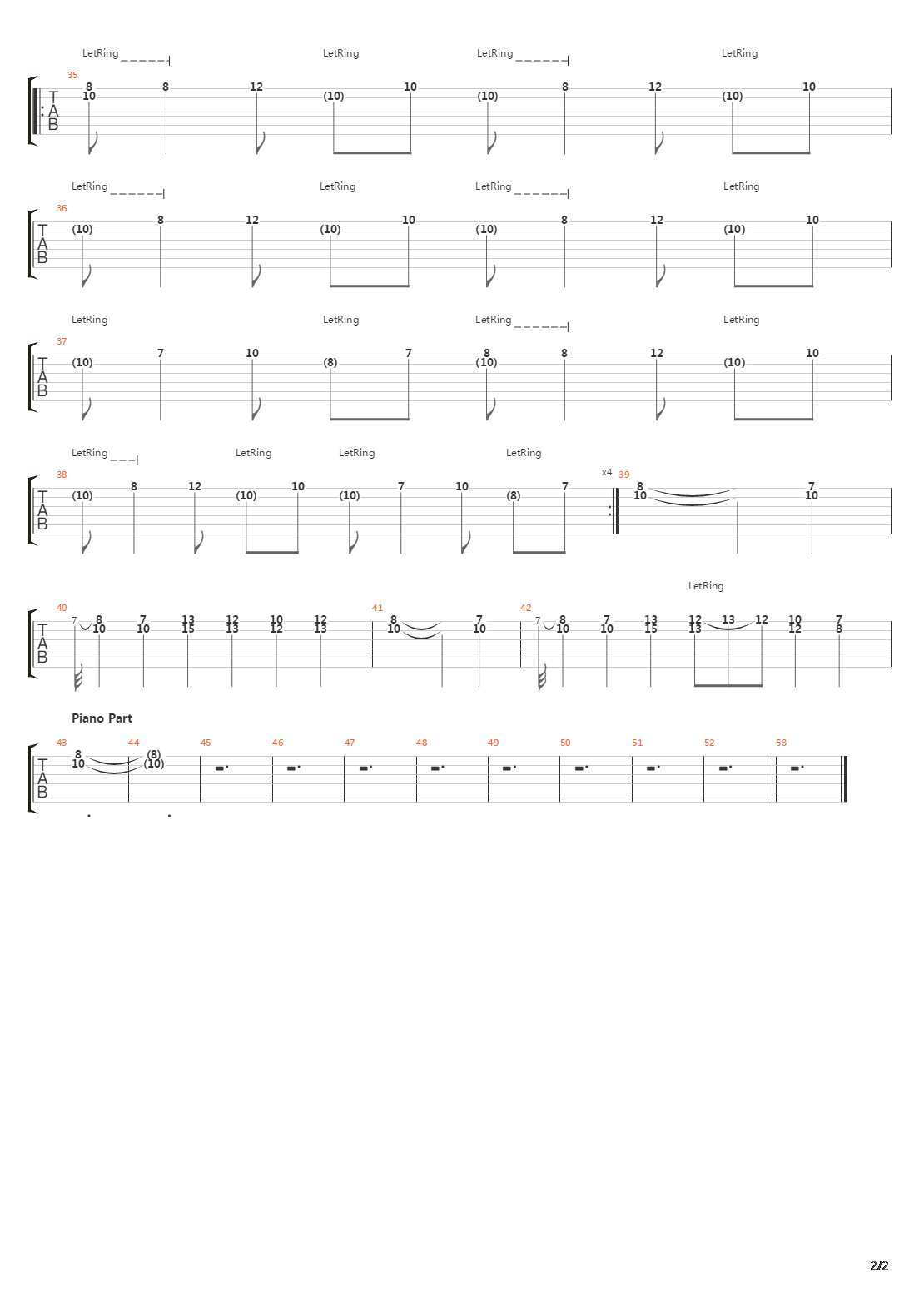 I Let The Night Cover Me吉他谱