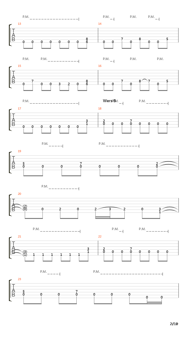 Zemsta Msciciela吉他谱