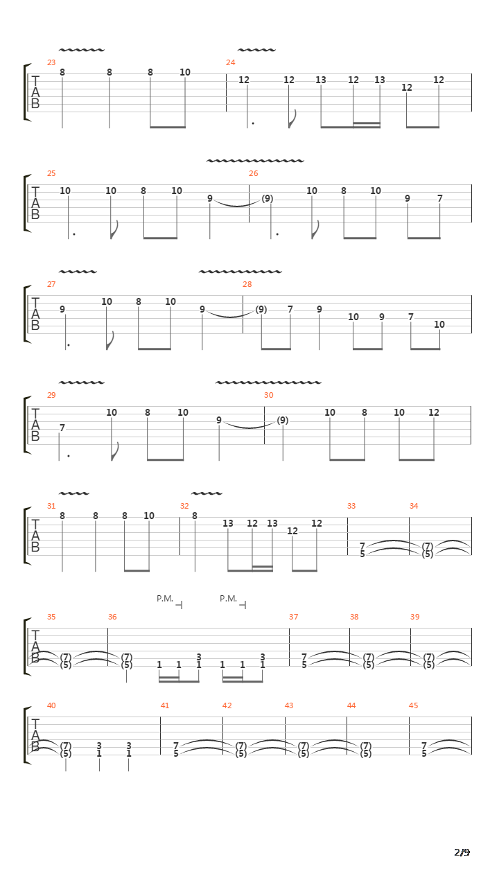 The Hunt吉他谱