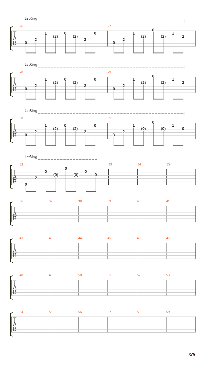 The Hunt吉他谱